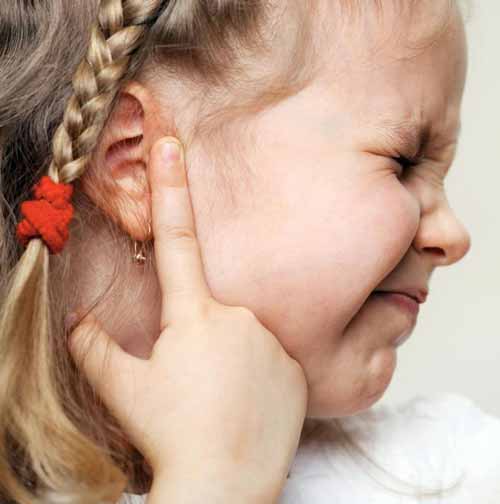 علاج التهاب الأذن الأطفال